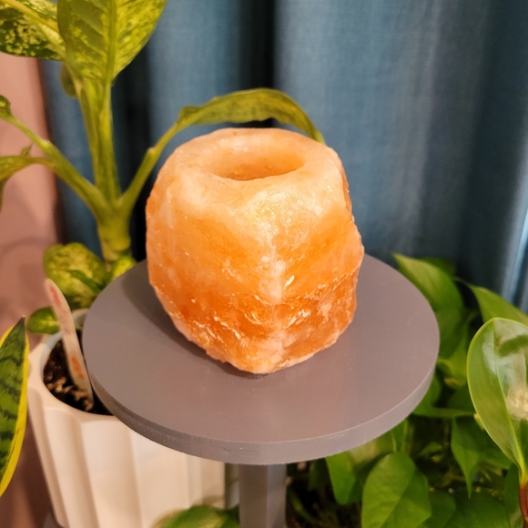 Himalayan Salt Candle Holder - Picture 3 of 6